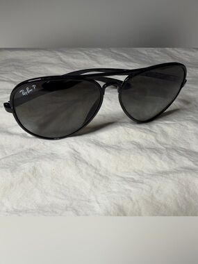 Classic Black Aviator Sunglasses